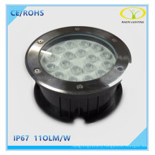 IP67 Stainless Steel 18W LED Buried Inground Light